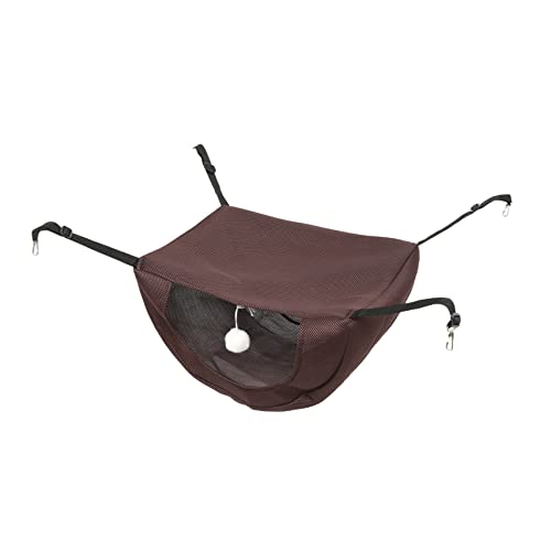 Abaodam Cat Cage Hammock Für Kleine Haustiere Atmungsaktive Hängematte Für Katzen Hamster Und Chinchillas Einfach Zu Reinigen Sommerkomfort Kreative Gestaltung Kaffee Abaodam Cat Cage Hammock Für Kleine Haustiere Atmungsaktive Hängematte Für Katzen Hamster Und Chinchillas Einfach Zu Reinigen Sommerkomfort Kreative Gestaltung Kaffee von Abaodam