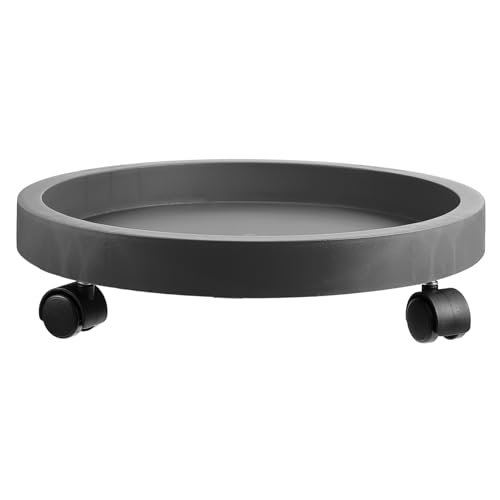 Abaodam Heavy Duty Roller mit Rundrad Mittleres Tablett für Innenpflanzen Langlebig und für Wohnzimmer Schlafzimmer Garten von Abaodam