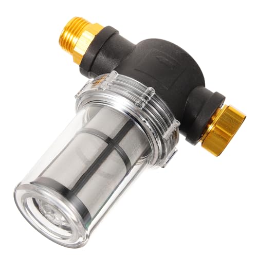 Abaodam Hochdruckreiniger Sedimentfilter US Standard Mesh Garten Schlauch Einlassfilter für Waschpumpe Gartenwasserfilter Installieren und Schützt Waschgerätteile Abaodam Hochdruckreiniger Sedimentfilter US Standard Mesh Garten Schlauch Einlassfilter für Waschpumpe Gartenwasserfilter Installieren und Schützt Waschgerätteile von Abaodam