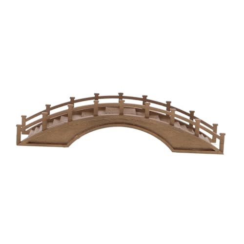 Abaodam Holz Bogenbrücke Dekorative Statue für Garten Landschaftsbau Robuste Brücke für Feengarten Teich und DIY Szenen Verarbeitung und Design Abaodam Holz Bogenbrücke Dekorative Statue für Garten Landschaftsbau Robuste Brücke für Feengarten Teich und DIY Szenen Verarbeitung und Design von Abaodam