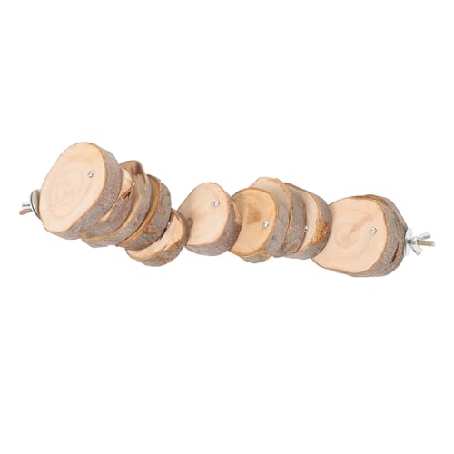 Abaodam Holzleiter Vogelspielzeug für Wellensittiche Papageien Hamster Kletterleiter für Kleine Vögel und Kleintiere Natürlicher Holz Biss Spielplatz für und Käfig Abaodam Holzleiter Vogelspielzeug für Wellensittiche Papageien Hamster Kletterleiter für Kleine Vögel und Kleintiere Natürlicher Holz Biss Spielplatz für und Käfig von Abaodam