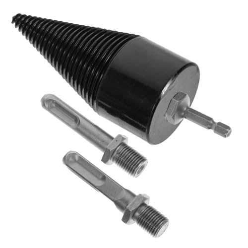 Abaodam Holzspalter Bohrer Hochfester Metall Splitterbohrer mit Anti hitzebeschichtung Effizientes Holzspalten für Camping Garten und Forstwirtschaft Geeignet für Bohrmaschinen und Abaodam Holzspalter Bohrer Hochfester Metall Splitterbohrer mit Anti hitzebeschichtung Effizientes Holzspalten für Camping Garten und Forstwirtschaft Geeignet für Bohrmaschinen und von Abaodam