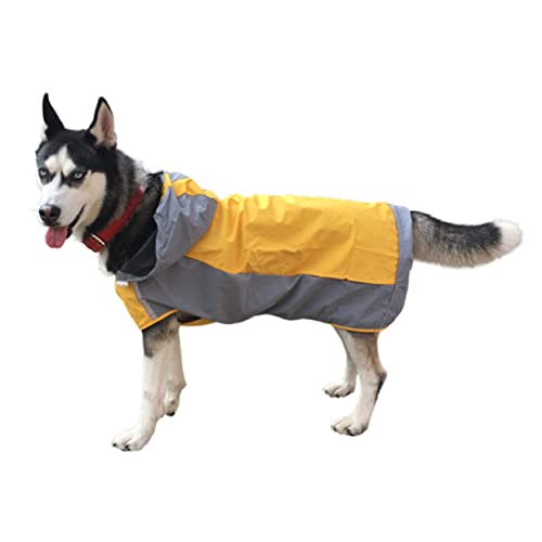 Abaodam Hunderegenmantel für Haustiere Atmungsaktive Doppellagige Regenjacke für Hunde Gelb und Komfortabel für bei Regenwetter Abaodam Hunderegenmantel für Haustiere Atmungsaktive Doppellagige Regenjacke für Hunde Gelb und Komfortabel für bei Regenwetter von Abaodam