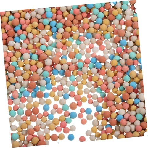 Abaodam Hydroponische Bunte Keramikkiesel Gartendeko Blähton Pflanzoberfläche für Sukkulenten und Zimmerpflanzen Fördert Wachstum Verhindert Überschwemmung Dekorativ von Abaodam