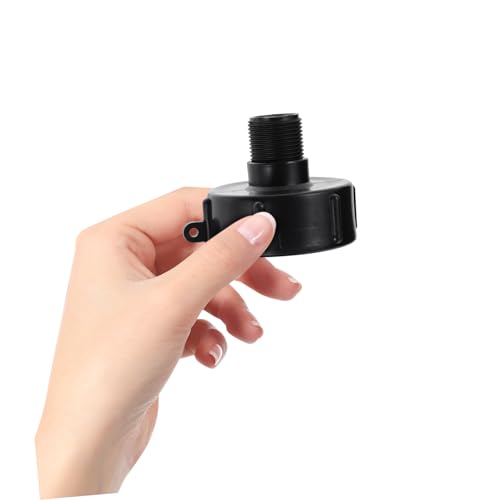 Abaodam IBC Tank Adapter Kunststoff Grobgewinde Anschluss Außengewinde Langebiger IBC Tankverbinder für Wasserbehälter und Gartenschläuche Kompatibel Ventilen Abaodam IBC Tank Adapter Kunststoff Grobgewinde Anschluss Außengewinde Langebiger IBC Tankverbinder für Wasserbehälter und Gartenschläuche Kompatibel Ventilen von Abaodam