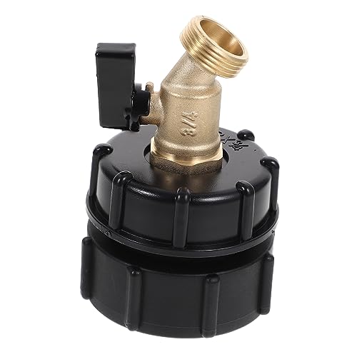 Abaodam IBC Tote-Adapter, langlebig und Wasserhahn- für Wasserfässer, kompatibel mit Gartenschlauchventilen und Fasstrommeln Abaodam IBC Tote-Adapter, langlebig und Wasserhahn- für Wasserfässer, kompatibel mit Gartenschlauchventilen und Fasstrommeln von Abaodam