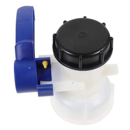Abaodam Ibc Tank Adapter Ibc Kugelhahn für Wasser und Chemietanks Robust Einfach zu Bedienen und Chemische Flüssigkeiten von Abaodam