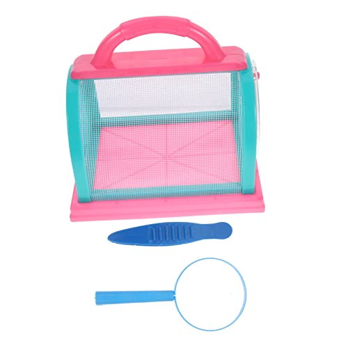 Abaodam Insektenbox mit Atmungsaktivem Schmetterlingskäfig Leichtes Beobachtungsgehäuse aus Robustem Material Einfache für Outdoor Insektenzucht und Naturentdeckung Pinkes für Junge Abaodam Insektenbox mit Atmungsaktivem Schmetterlingskäfig Leichtes Beobachtungsgehäuse aus Robustem Material Einfache für Outdoor Insektenzucht und Naturentdeckung Pinkes für Junge von Abaodam
