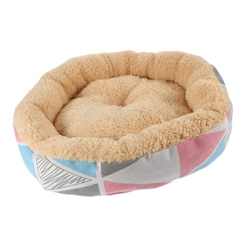 Abaodam Katzenbetthundbett Warm Hundebett Für Kleinen Hund Betten Form Mittel Gemütliches Hundebett Runden Haustiere Haustierschlafbett Drinnen Katzenschlafkissen Haustiersofa Bett Stoff Abaodam Katzenbetthundbett Warm Hundebett Für Kleinen Hund Betten Form Mittel Gemütliches Hundebett Runden Haustiere Haustierschlafbett Drinnen Katzenschlafkissen Haustiersofa Bett Stoff von Abaodam