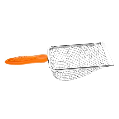 Abaodam Katzenstreuschaufel Maschengröße Rostfrei Leicht zu Reinigen Ergonomischer Griff für Katzen und Reptilienstreu Werkzeug zur Hygienischen Katzentoilettenreinigung Tragbar Abaodam Katzenstreuschaufel Maschengröße Rostfrei Leicht zu Reinigen Ergonomischer Griff für Katzen und Reptilienstreu Werkzeug zur Hygienischen Katzentoilettenreinigung Tragbar von Abaodam