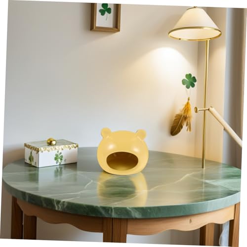 Abaodam Keramik Hamsterversteck Eisbärform Kleines Haustier Kühlhaus Vielseitiges Nest für Hamster Meerschweinchen Flughörnchen und Igel Glatte Oberfläche Einfach zu Reinigen Sommerschutz Abaodam Keramik Hamsterversteck Eisbärform Kleines Haustier Kühlhaus Vielseitiges Nest für Hamster Meerschweinchen Flughörnchen und Igel Glatte Oberfläche Einfach zu Reinigen Sommerschutz von Abaodam