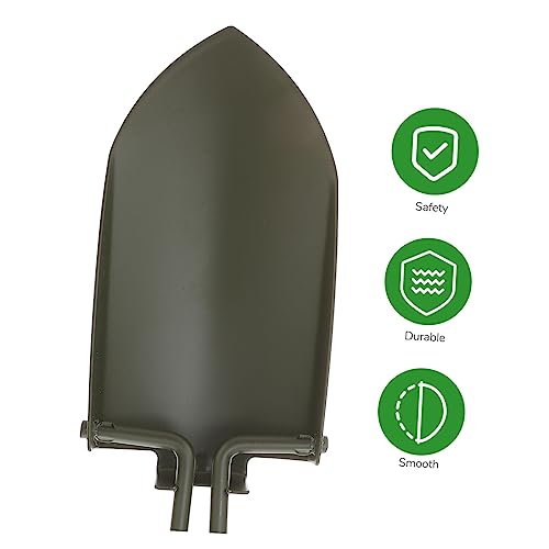 Abaodam Klappbare Gartenschaufel aus Faltbar mit Tragetasche Robust und Kompakt für Gartenarbeit Camping und Outdoor Platzsparend Rostfrei Leicht zu Transportieren Abaodam Klappbare Gartenschaufel aus Faltbar mit Tragetasche Robust und Kompakt für Gartenarbeit Camping und Outdoor Platzsparend Rostfrei Leicht zu Transportieren von Abaodam