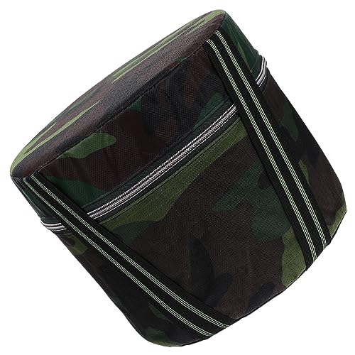 Abaodam Kleiner Tragbarer Schaumstoff Hocker Leichter Outdoor Sitzhocker für Gartenarbeit Camping und Angeln mit Praktischem Stoffbezug für Unterwegs und Platzsparend von Abaodam