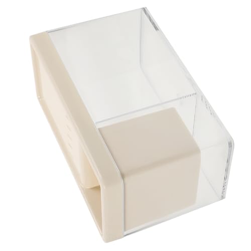 Abaodam Kleiner Transparenter Kunststoff Fischbehälter mit Hoher Durchsicht Multifunktionaler Tisch Aquarium Topf für Fische Kleine Schildkröten und Pflanzen Bruchfest für Zuhause und von Abaodam