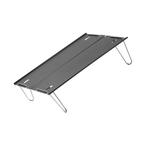 Abaodam Kompakter Klappbarer Aluminium Tisch Wetterfester Outdoor Camping klapptisch Tragbar Leicht Multifunktional für Picknick BBQ Teeverkostung Schnell Schwarz Abaodam Kompakter Klappbarer Aluminium Tisch Wetterfester Outdoor Camping klapptisch Tragbar Leicht Multifunktional für Picknick BBQ Teeverkostung Schnell Schwarz von Abaodam