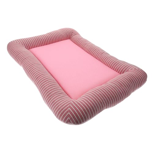 Abaodam Kühlmatte für Kleine Hunde und Katzen Waschbares Selbstkühlendes Haustierbett Wasserabweisend Atmungsaktiv für Sommer Sofa Reisen und Käfig von Abaodam