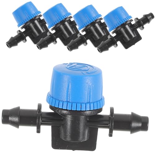 Abaodam Kunststoff-Sprinkler-Absperrventile für Bewässerungssystem, einfache Installation, DIY-Wasserkontrolle, langlebiges Material für Gärten, Pools und Aquarien, 5 Stück Abaodam Kunststoff-Sprinkler-Absperrventile für Bewässerungssystem, einfache Installation, DIY-Wasserkontrolle, langlebiges Material für Gärten, Pools und Aquarien, 5 Stück von Abaodam