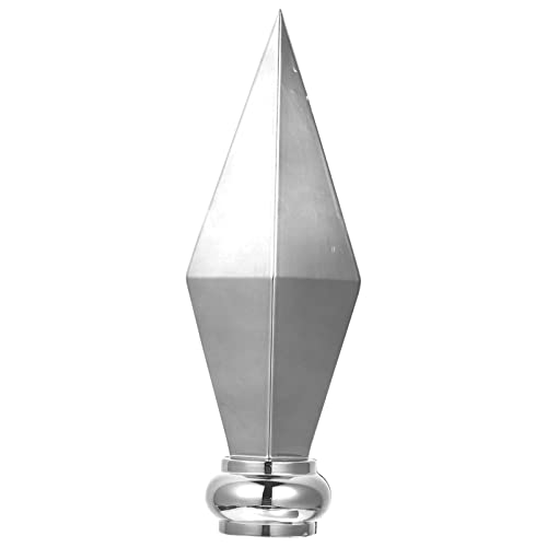 Abaodam Langlebiger Flaggenmast Aufsatz Aluminiumlegierung Robuste Fahnenmast Spitze für Wetterbedingungen zum Austausch Verschönerung Ihrer Flagge von Abaodam