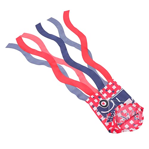 Abaodam Luftrohrflaggendekoration Uns Fahnen Tag patriotische Windsocken Windsäcke für Fahnenmast Flagge Windsocken mit Amerika Windsocke patriotischer Windsack Polyester von Abaodam