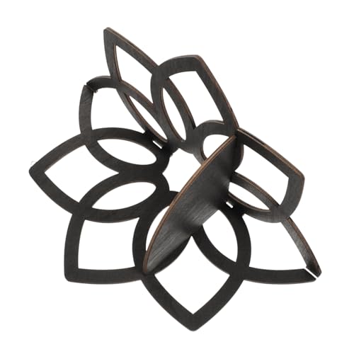 Abaodam Mandala Wandregal Eckregal mit Kristallhalter für Schlafzimmer Wohnzimmer und Büro Dekorative Aufbewahrungslösung mit Einzigartigem Mandala Design von Abaodam