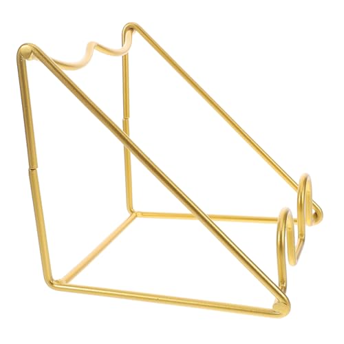 Abaodam Metall Weinregal Für Flaschen Stapelbares Flaschen Regal Für Tisch Modernes Goldener Weinhalter Für Küche Vorratsschrank-Organizer von Abaodam