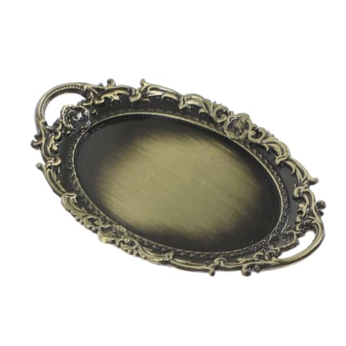 Abaodam Miniatur Teller Modell Dekoration Retro Mini Geschirr für Puppenhäuser Handwerkskunst Realistische Miniatur Accessoires für Szenen Abaodam Miniatur Teller Modell Dekoration Retro Mini Geschirr für Puppenhäuser Handwerkskunst Realistische Miniatur Accessoires für Szenen von Abaodam