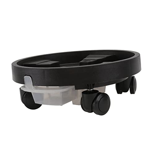 Abaodam Mobiles Blumentopf Untersetzer Tablett Gehärtetem Harz mit Robusten Pflanztablett für Wasserspeicher Belastbare Pflanzenbasis Geeignet für Viele Blumentöpfe und Bonsai rutschfest von Abaodam