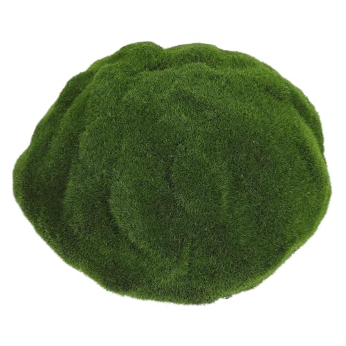 Abaodam Moos Ball Dekoration Falsches Moos Bonsai-moos Grüne Pflanze Moosige Kugeln Spiegelkugeln Garten Künstliche Formschnittbälle Mooskugeln Dekorativ Ballaststoff Green von Abaodam