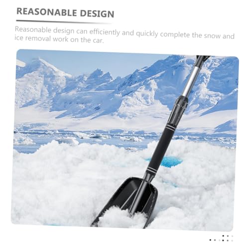 Abaodam Multifunktionale Tragbare Schneeschaufel mit Teleskopstiel Leichter Outdoor Schneeräumer für Auto Camping und Notfälle Robustes Material Einfach zu Bedienen Verstauen Abaodam Multifunktionale Tragbare Schneeschaufel mit Teleskopstiel Leichter Outdoor Schneeräumer für Auto Camping und Notfälle Robustes Material Einfach zu Bedienen Verstauen von Abaodam