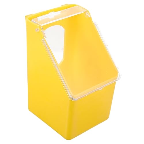 Abaodam Multifunktionaler Tauben Futterspender Hängender Futterbehälter mit Deckel Vogeltränke und Futternapf für Kleine Vögel Wie Tauben und Papageien Einfache im Käfig oder Baum Gelb Abaodam Multifunktionaler Tauben Futterspender Hängender Futterbehälter mit Deckel Vogeltränke und Futternapf für Kleine Vögel Wie Tauben und Papageien Einfache im Käfig oder Baum Gelb von Abaodam