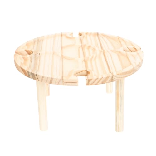 Abaodam Multifunktionaler Weintisch mit Stabilen Beinen Langlebiger Outdoor Picknicktisch für Camping Garten Essen im Freien und Weinliebhaber Abaodam Multifunktionaler Weintisch mit Stabilen Beinen Langlebiger Outdoor Picknicktisch für Camping Garten Essen im Freien und Weinliebhaber von Abaodam