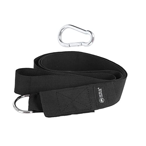 Abaodam Nylon Schaukel Aufhängungsset mit Karabinern DIY Hängematte Seil für Outdoor Schaukel Sicherheitsgewicht für Garten und Freizeitgestaltung von Abaodam