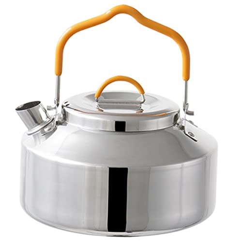 Abaodam Outdoor Camping Wasserkocher Pfeifender Kessel für Handbetrieb Leichter und Tragbarer Kochtopf für Tee und Kaffee für Camping Wandern und Outdoor Aktivitäten Abaodam Outdoor Camping Wasserkocher Pfeifender Kessel für Handbetrieb Leichter und Tragbarer Kochtopf für Tee und Kaffee für Camping Wandern und Outdoor Aktivitäten von Abaodam