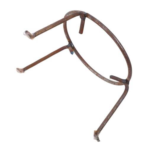 Abaodam Outdoor Wok Ständer aus Rebar Tragbarer Faltbarer Dreibein Halter für Große Feuerstellen Wok Halter für Camping Picknick und Gasherd Geeignet Abaodam Outdoor Wok Ständer aus Rebar Tragbarer Faltbarer Dreibein Halter für Große Feuerstellen Wok Halter für Camping Picknick und Gasherd Geeignet von Abaodam