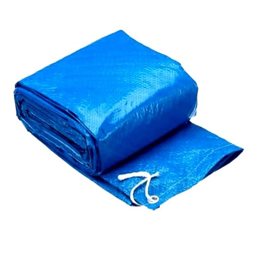Abaodam PE Gewebte Poolabdeckung Blau wasserdichte Regen und Staubschutzplane Für Aufblasbare und Frame Schwimmbecken Bodenmatte rutschfest Praktisch von Abaodam