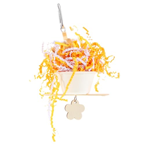 Abaodam Papageien Kauspielzeug Hängendes Zerkleinerungsspielzeug aus Sicherem Strapazierfähigem Material für Käfigvögel Fördert Beschäftigung und Bewegung Geeignet für Wellensittiche und Abaodam Papageien Kauspielzeug Hängendes Zerkleinerungsspielzeug aus Sicherem Strapazierfähigem Material für Käfigvögel Fördert Beschäftigung und Bewegung Geeignet für Wellensittiche und von Abaodam