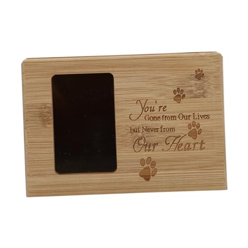 Abaodam Pet Cremation Urn aus Holz Leichte und Tragbare Tierurne für Hunde und Katzen Geruchsneutral Glatte Oberfläche Praktische Gedenkurne für Haustierasche Kompakte für Einfache von Abaodam