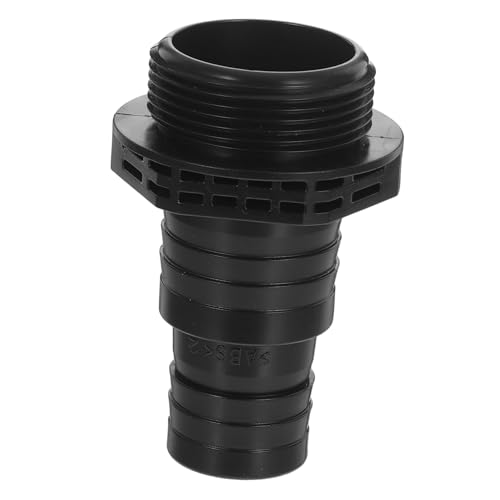 Abaodam Pool Filter Schlauchadapter Gewinde Kunststoff Poolpumpe Anschluss Ersatzteil Schwarz für Sandfilter Langlebig Dichtend Einfache Installation Abaodam Pool Filter Schlauchadapter Gewinde Kunststoff Poolpumpe Anschluss Ersatzteil Schwarz für Sandfilter Langlebig Dichtend Einfache Installation von Abaodam