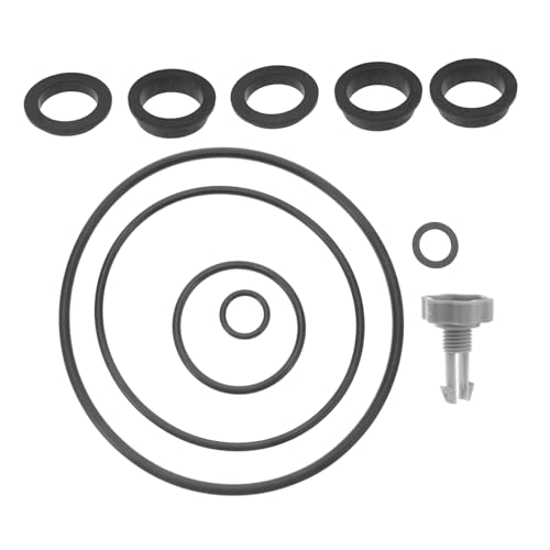 Abaodam Sandfilterpumpe Dichtungssatz Ersatzteile Für Poolpumpe PVC Dichtungen Für Sandfilter Wasserlecks Verhindern Reibungsloser Betrieb von Abaodam