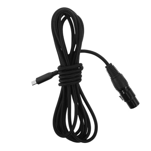 Abaodam Praktisches Type c Xlr Mikrofonkabel USB c Audio Adapter für Laptop Computer Zuverlässige Verbindung Kompatibel Einfache Handhabung Hochwertige Tonübertragung von Abaodam