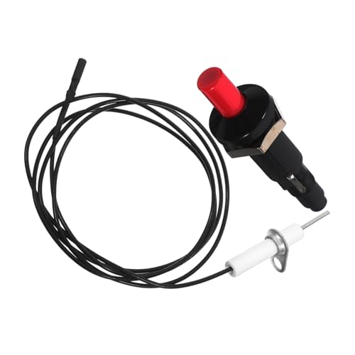 Abaodam Professionelles Gasgrill Zündgerät mit Langlebiger Abs Metall Konstruktion Inklusive Zündnadel als Ersatz für Gasbrenner und Grillzubehör von Abaodam