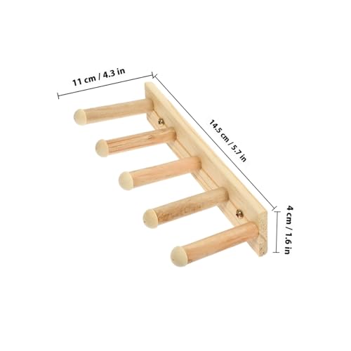 Abaodam Professionelles Katzen kletterregal aus Natürlichem Holz mit rutschfest und Sicherer Wandmontage für Gesundes und Ausruhen von Katzen und Kleintieren Abaodam Professionelles Katzen kletterregal aus Natürlichem Holz mit rutschfest und Sicherer Wandmontage für Gesundes und Ausruhen von Katzen und Kleintieren von Abaodam