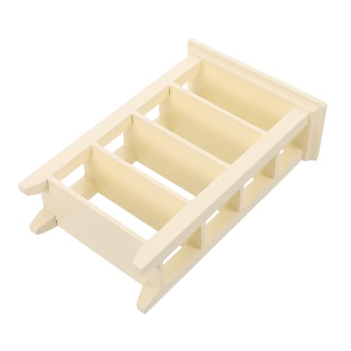 Abaodam Puppenhaus Bücherregal Organizer DIY Bastelspielzeug Kreative Miniaturmöbel für Puppenhaus Dekoration Abaodam Puppenhaus Bücherregal Organizer DIY Bastelspielzeug Kreative Miniaturmöbel für Puppenhaus Dekoration von Abaodam