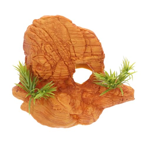 Abaodam Reptilien Versteck aus Robustem Resin Höhle als Unterschlupf für Schildkröten und Aquatische Tiere Pflegeleichtes Aquarium und Terrarium Vielseitiges Hideaway für Verschiedene Abaodam Reptilien Versteck aus Robustem Resin Höhle als Unterschlupf für Schildkröten und Aquatische Tiere Pflegeleichtes Aquarium und Terrarium Vielseitiges Hideaway für Verschiedene von Abaodam