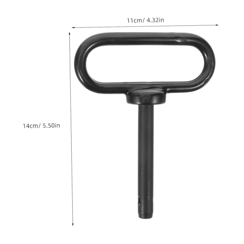Abaodam Robuster Edelstahl Steckbolzen für Rasentraktor Anhängerkupplung Praktische Zugöse mit Hoher Belastbarkeit Langlebiger Sicherungsstift für Landwirtschaftliche Maschinen und Abaodam Robuster Edelstahl Steckbolzen für Rasentraktor Anhängerkupplung Praktische Zugöse mit Hoher Belastbarkeit Langlebiger Sicherungsstift für Landwirtschaftliche Maschinen und von Abaodam