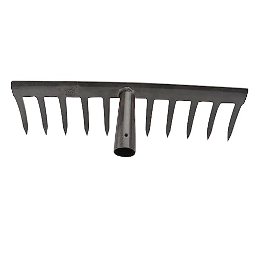 Abaodam Robuster Gartenrechen Praktischer Laubrechen mit zum Lockern von Böden für Gartenarbeit und Agrarbereich Abaodam Robuster Gartenrechen Praktischer Laubrechen mit zum Lockern von Böden für Gartenarbeit und Agrarbereich von Abaodam