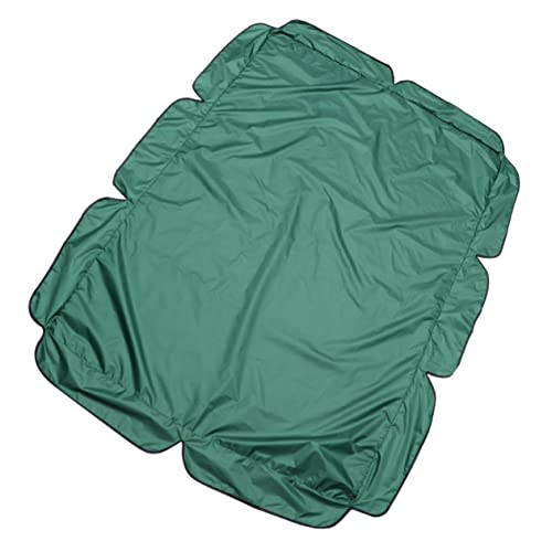 Abaodam Schaukelabdeckung im Freien Gartenmarkisen UV nachweisen Gartenunterstand Sitz Schaukel Überdachung für Schaukelstuhl Außenschwungstaubabdeckung Green von Abaodam