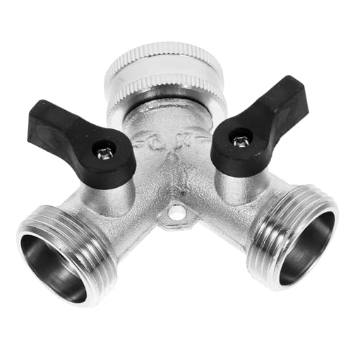 Abaodam Schlauchverteiler Y Adapter Wege Wasserhahn Verteiler mit Dual Kugelhähnen Id Robuster Gartenschlauch Verteiler für Garten Autowäsche und Bewässerung Dicht Schließend Platzsparend Abaodam Schlauchverteiler Y Adapter Wege Wasserhahn Verteiler mit Dual Kugelhähnen Id Robuster Gartenschlauch Verteiler für Garten Autowäsche und Bewässerung Dicht Schließend Platzsparend von Abaodam