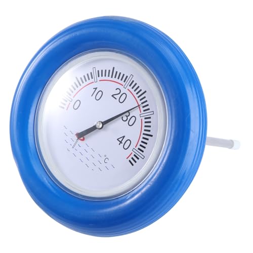 Abaodam Schwimmendes Poolthermometer Großer Display Langlebig Genau für Schwimmbad Badewanne Teich Aquarium Geeignet von Abaodam