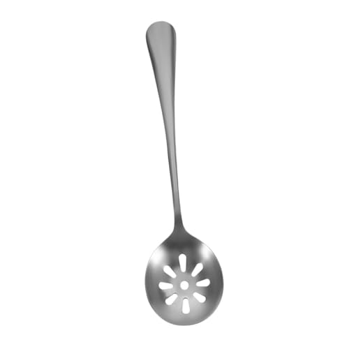 Abaodam Servierlöffel Kleiner Geschlitzter Küchenlöffel Wiederverwendbares Utensil für Einfache Handhabung und zum Servieren von Obst und Desserts Abaodam Servierlöffel Kleiner Geschlitzter Küchenlöffel Wiederverwendbares Utensil für Einfache Handhabung und zum Servieren von Obst und Desserts von Abaodam